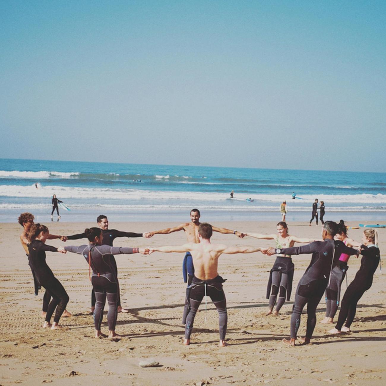 Anza Haven Surf House Bed and Breakfast Agadir Buitenkant foto